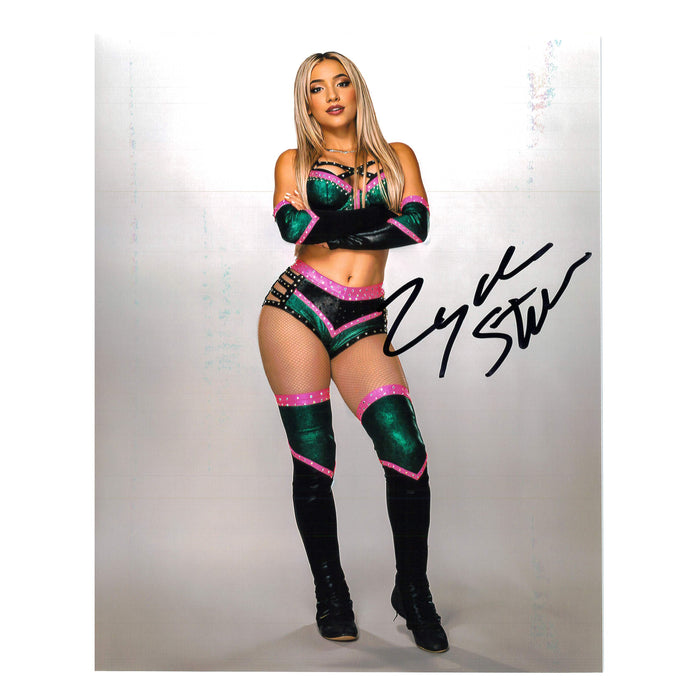 Zayda Steel Arms Crossed 8x10 Promo - Autographed