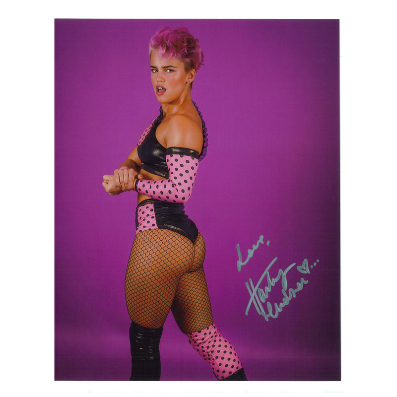 Harley Hudson Half Turn 8x10 or 11x14 - Autographed