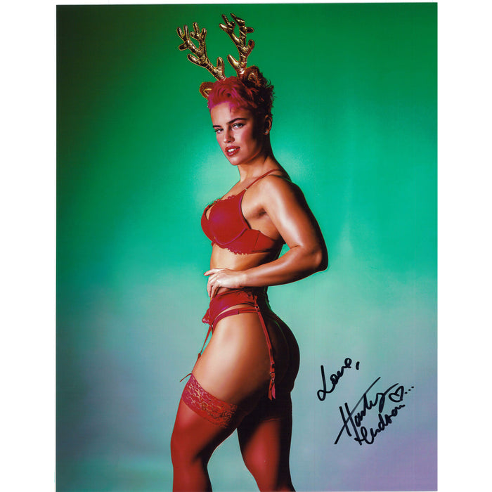 Harley Hudson Reindeer 11x14 - Autographed