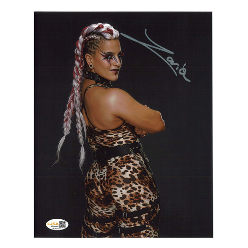 Zaria Arms Cheetah Print Turned Around 11x14 Poster - JSA Autograph