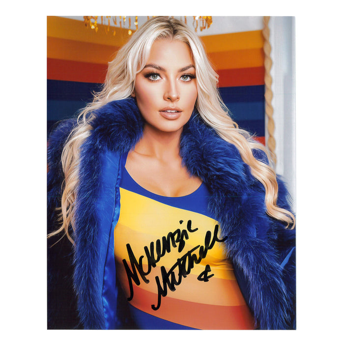 McKenzie Mitchell 8x10 or 11x14 Blue Fur - Autographed