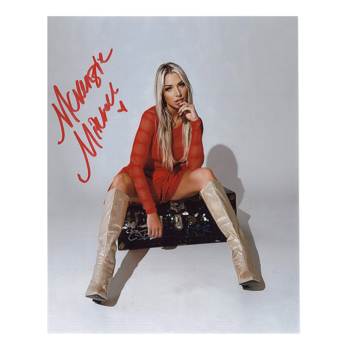 McKenzie Mitchell 8x10 or 11x14 Sitting On Trunk - Autographed