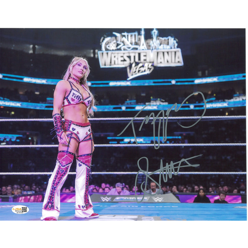 Tiffany Stratton WM Sign 11x14 - JSA Autograph