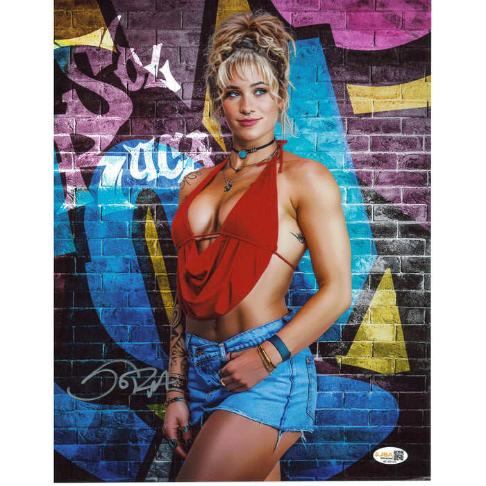 Sol Ruca Graffiti 11x14 Poster - JSA Autograph