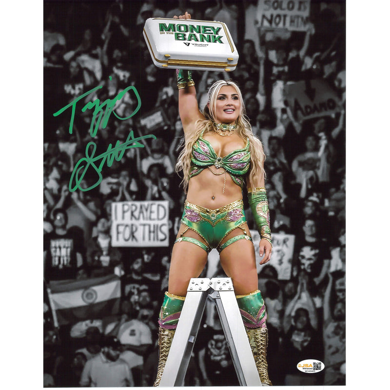Tiffany Stratton MITB 11x14 - JSA Autograph