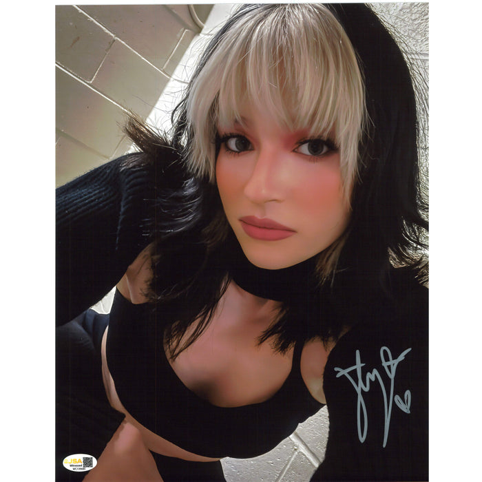 Jamie Hayter Those Eyes 11x14 Poster - JSA Autograph
