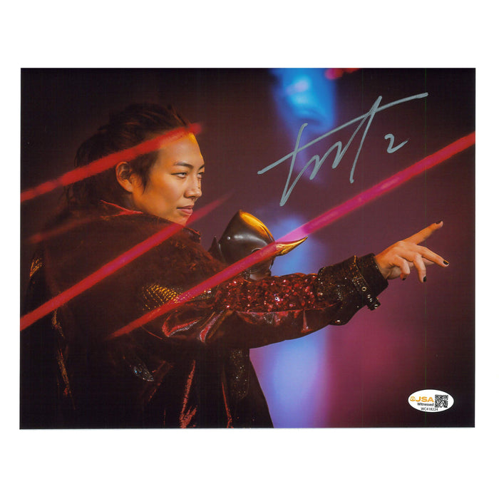 Konosuke Takeshita Red Beam 8x10 Promo or 11x14 Poster - JSA Autograph