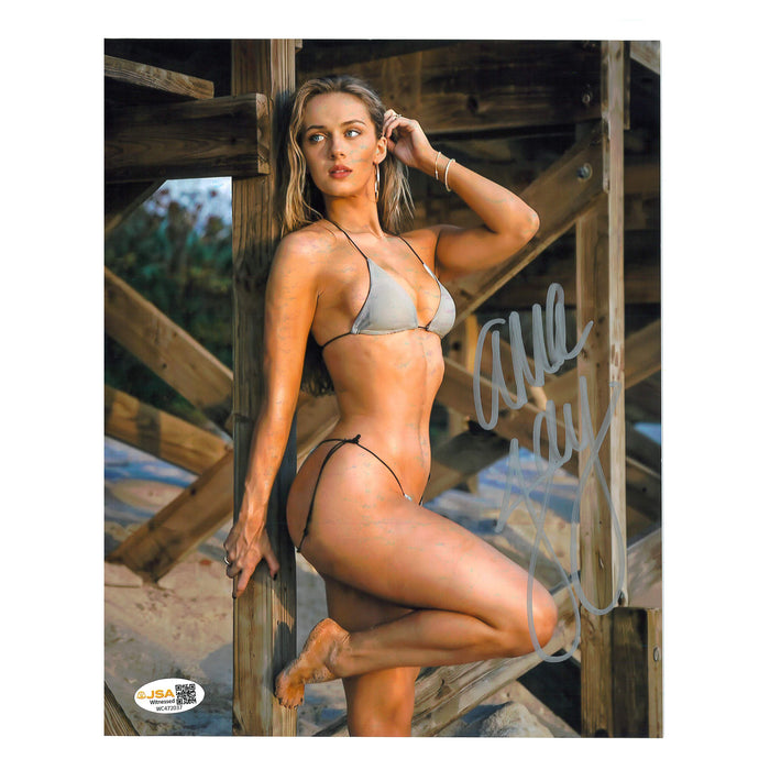 Anna Jay Holding Tower 8x10 Promo - JSA Autograph