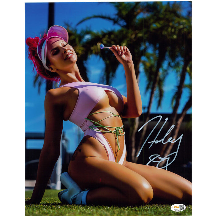Harley Cameron Lollipop 11x14 Poster METALLIC - JSA Autograph