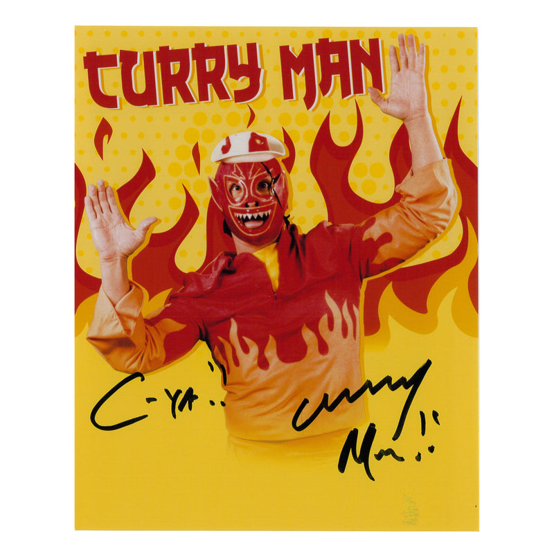 Christopher Daniels Curry Man 8x10 Metallic Promo - Autographed