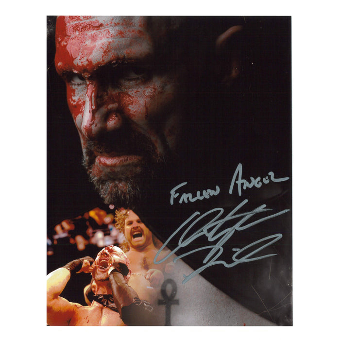 Christopher Daniels Bloody 8x10 Promo - Autographed