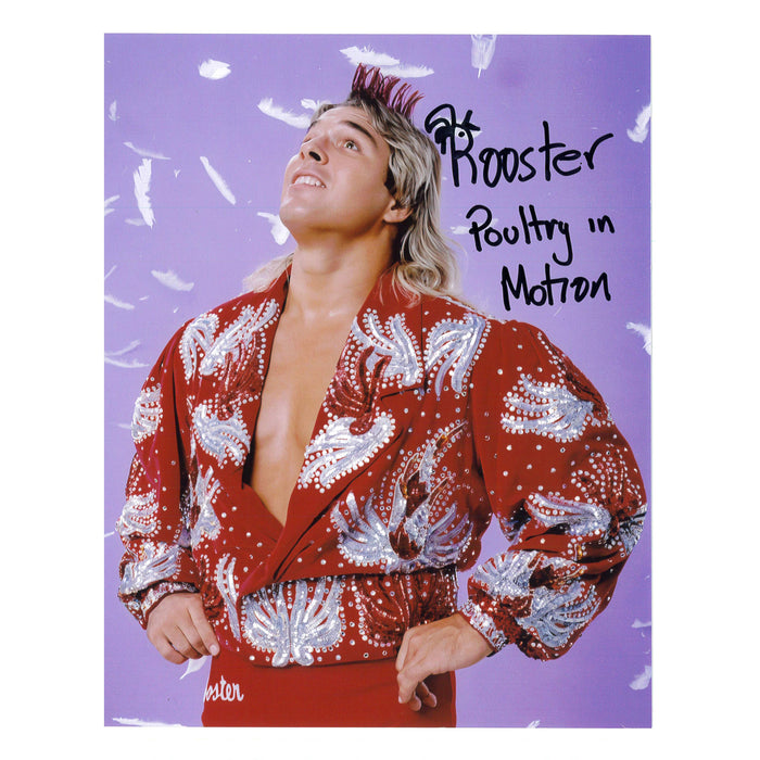 Terry Tayor Red Rooster 8x10 Promo - Autographed
