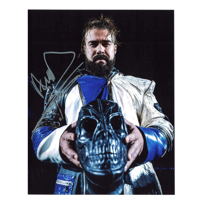 Andrade Holding Mask 8x10 Promo - Autographed