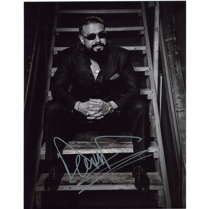 Andrade B&W On Stairs 11x14 Poster - Autographed