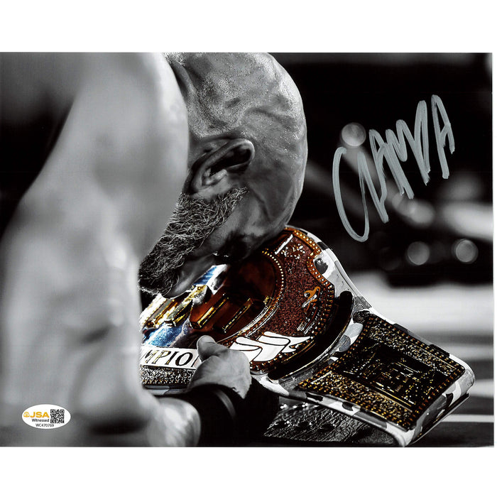 Tommaso Ciampa TNT Title 8x10 Promo - JSA Autograph