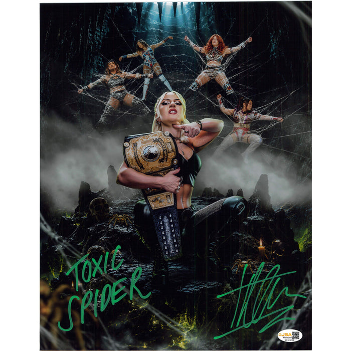 Thekla AsylumGFX Webbed Up 11x14 METALLIC (JSA)