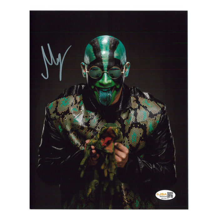 Mr. Iguana Holding Iguana 8x10 Promo - JSA Autograph