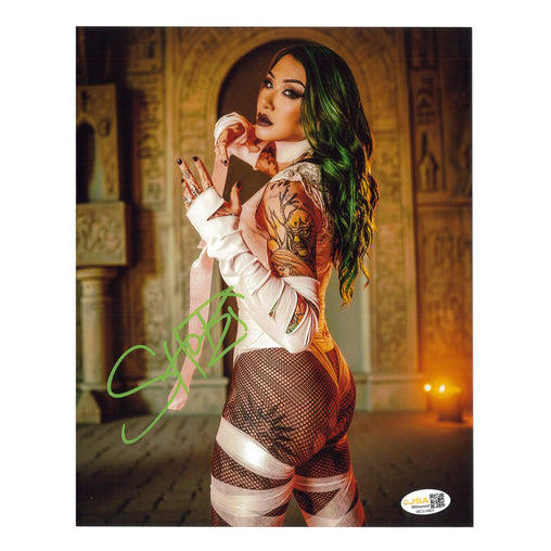 Shotzi Blackheart Mummy 8x10 Promo - JSA Autographed
