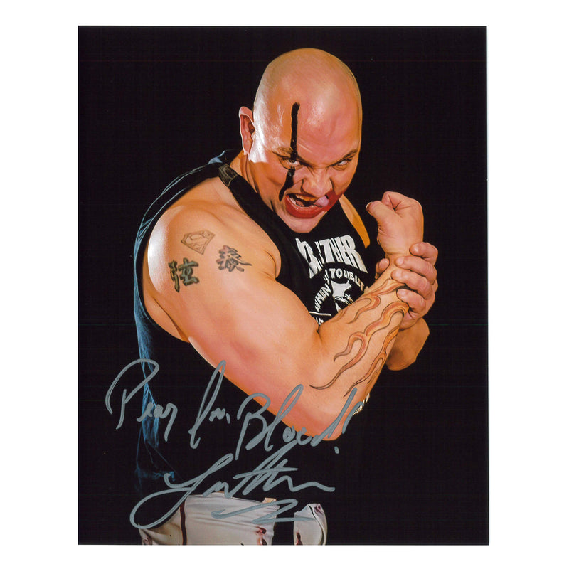 Luther Wrist Grab 8x10 Promo - Autographed