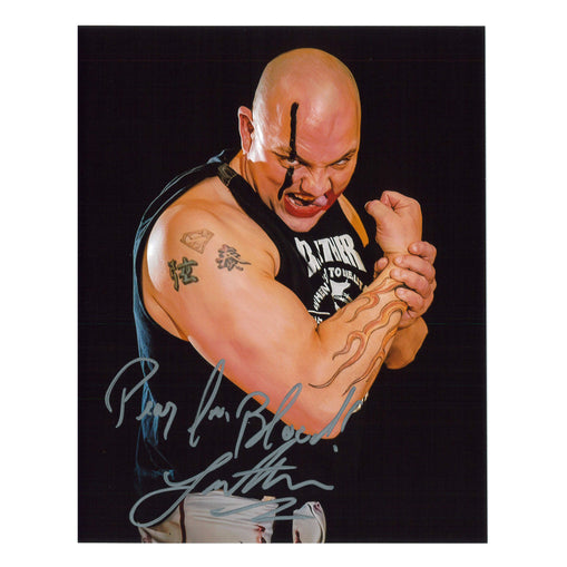 Luther Wrist Grab 8x10 Promo - Autographed