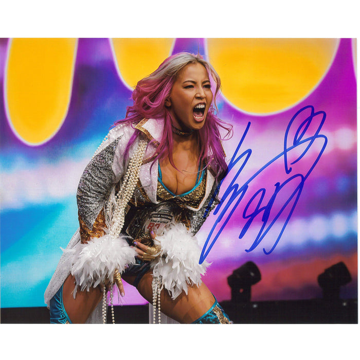 Mina Shirakawa Yelling 8x10 Promo - Autographed