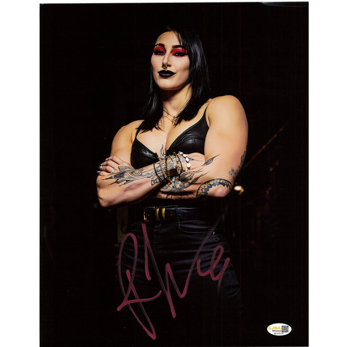Rhea Ripley Arms Crossed 11x14 Poster  - JSA Autograph