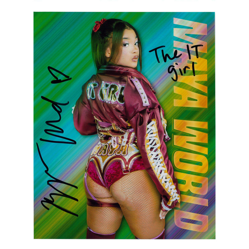 Signed - Maya World Metallic 2 8x10 or 11x14 Poster