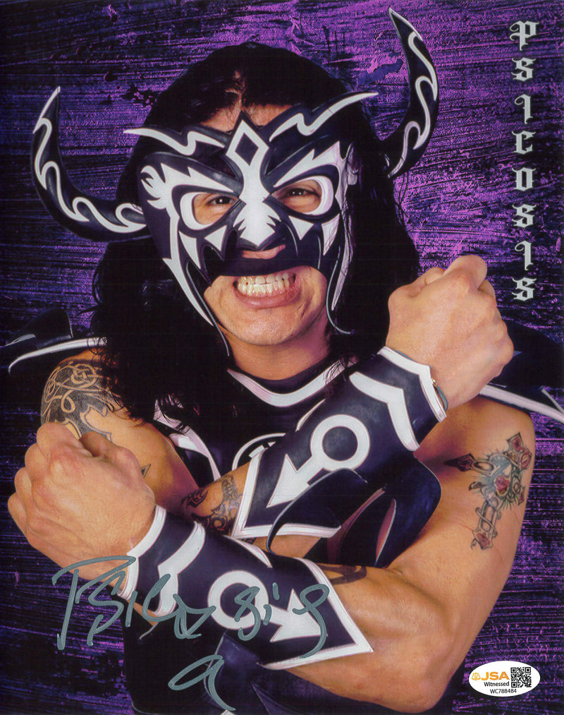 Psicosis Purple Edit 8x10 or 11x14 Promo - JSA Autograph