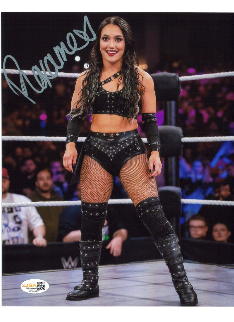 Roxanne Perez Standing In Ring 8x10 or 11x14 Promo - JSA Autograph