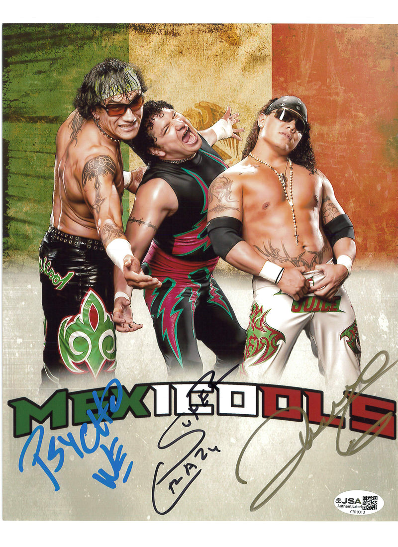 Mexicools 8x10 Promo - JSA AUTOGRAPHED
