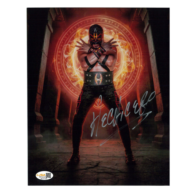 Hechicero Metallic 8x10 Promo - JSA AUTOGRAPHED