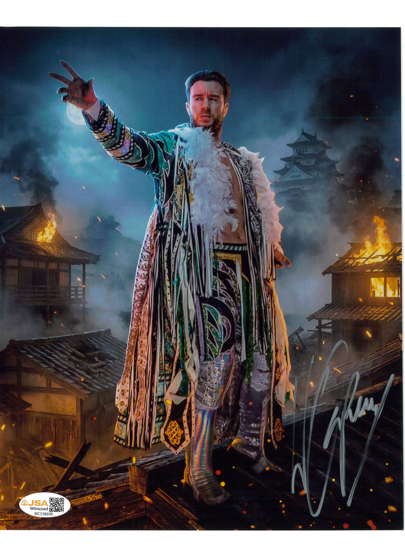 Will Opsreay AsylumGFX 2 Metallic 8x10 Promo- JSA Autograph