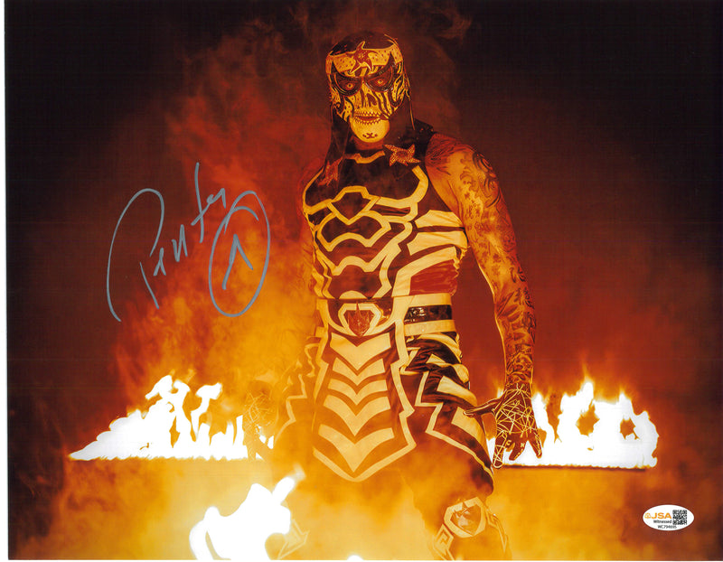 Penta Standing In Fire 8x10 or 11x14 Promo - JSA AUTOGRAPHED