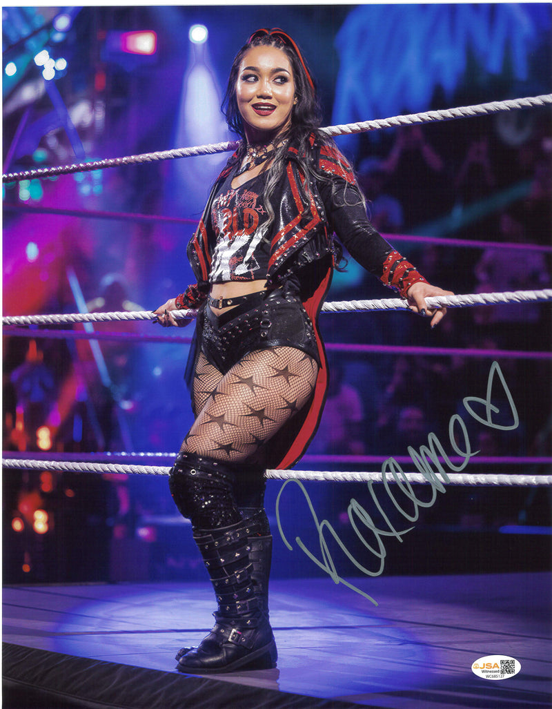 Roxanne Perez Black and Red Gear 8x10 or 11x14 Promo - JSA Autograph