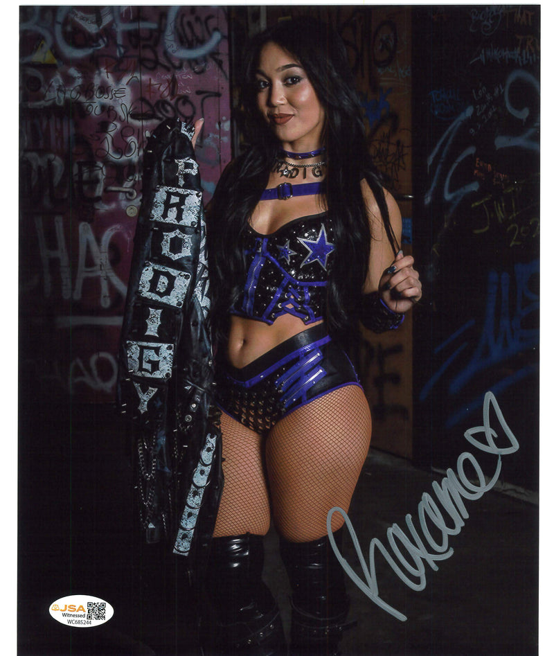 Roxanne Perez The Prodigy 8x10 Promo - JSA Autograph