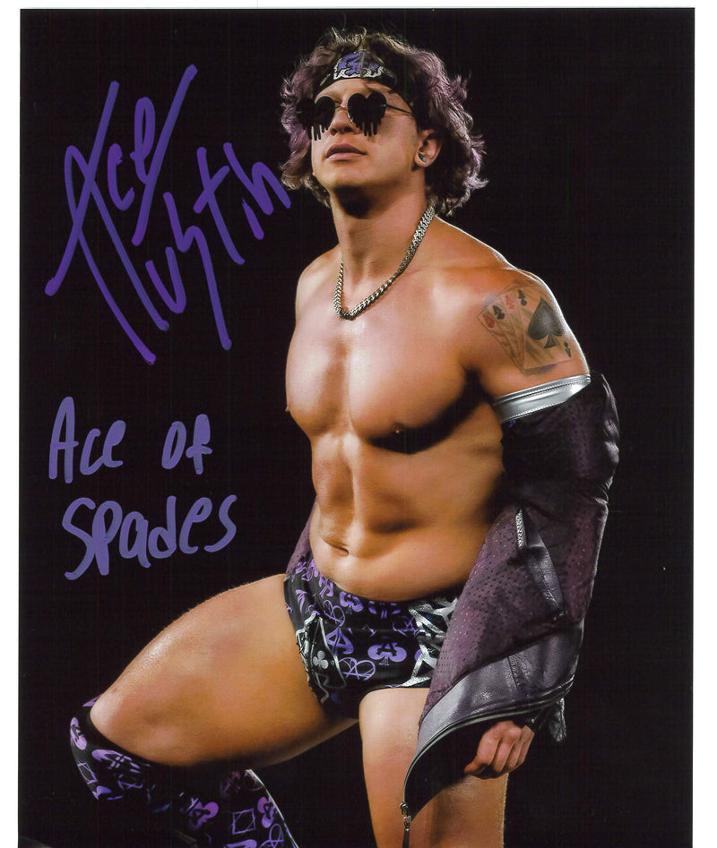 Ace Austin Ace Of Spades 8x10 Promo or 11x14 Poster - AUTOGRAPHED