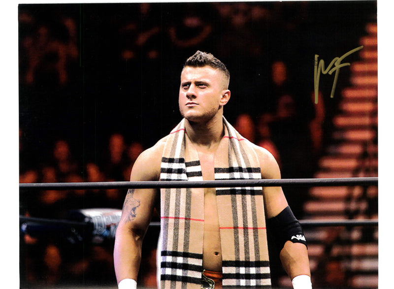 MJF In Ring 8x10 Card Stock - Autographed