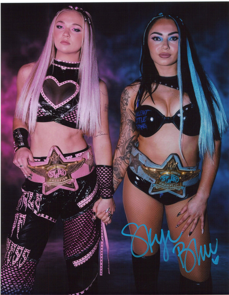 *PREORDER* - Hart | Blue SOS1 11x14 Poster - Dual Signed (JSA)