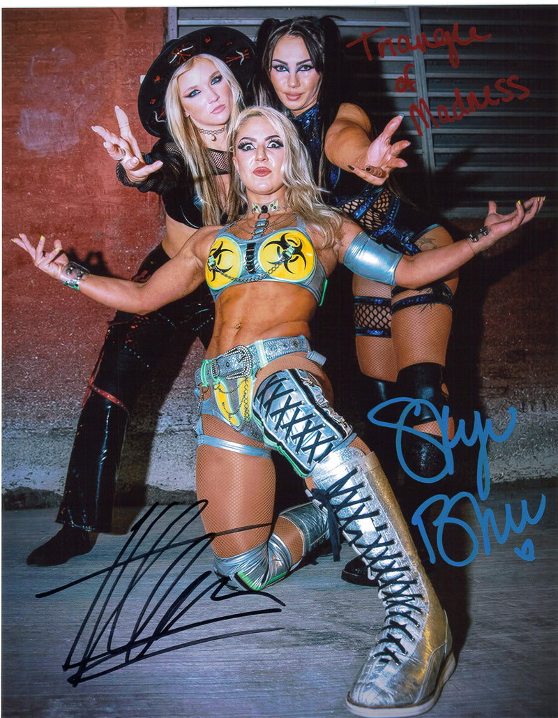 *PREORDER* - Triangle of Madness TOM1 11x14 Poster - Tri Signed (JSA)