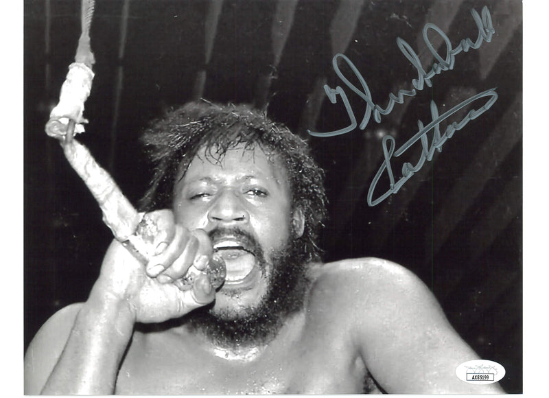 Thunderbolt Patterson B&W 2 8x10 Promo - JSA AUTOGRAPHED