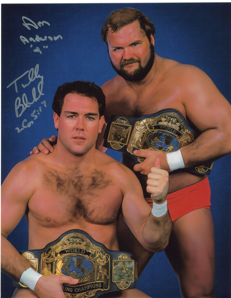 Brain Busters 11x14 Poster - JSA DUAL AUTOGRAPHED