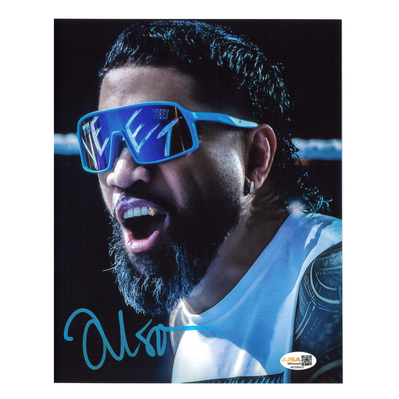 Jey Uso Close Up 8x10 Promo or 11x14 Poster - JSA AUTOGRAPHED