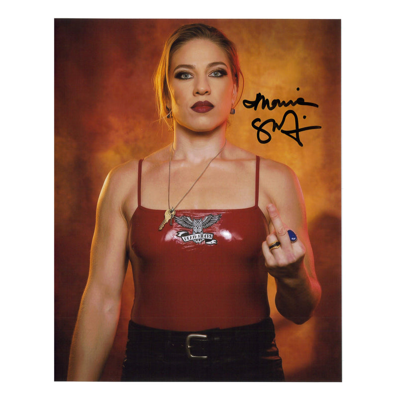 Marina Shafir Orange BG 8x10 Promo or 11x14 Poster - AUTOGRAPHED