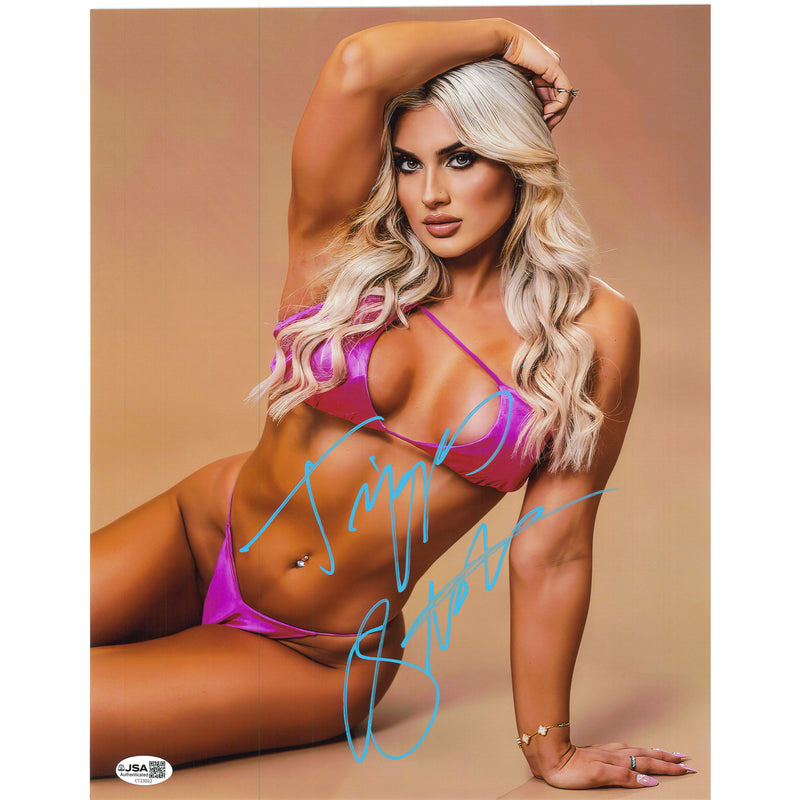 Tiffany Stratton Pink Bikini 8x10 Promo or 11x14 Poster - JSA AUTOGRAPHED