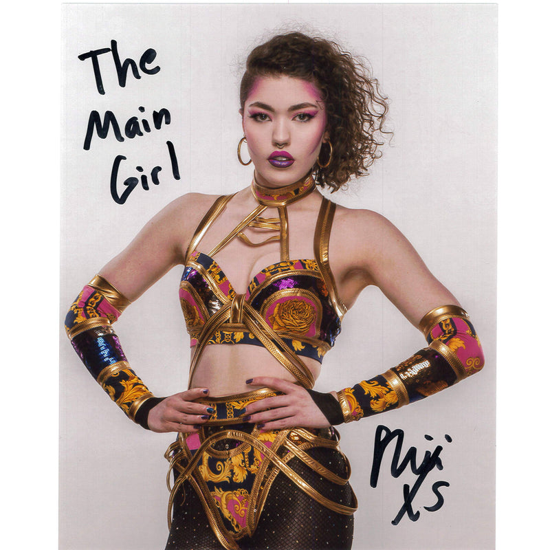 Nixi XS White Background 8x10 Promo - AUTOGRAPHED