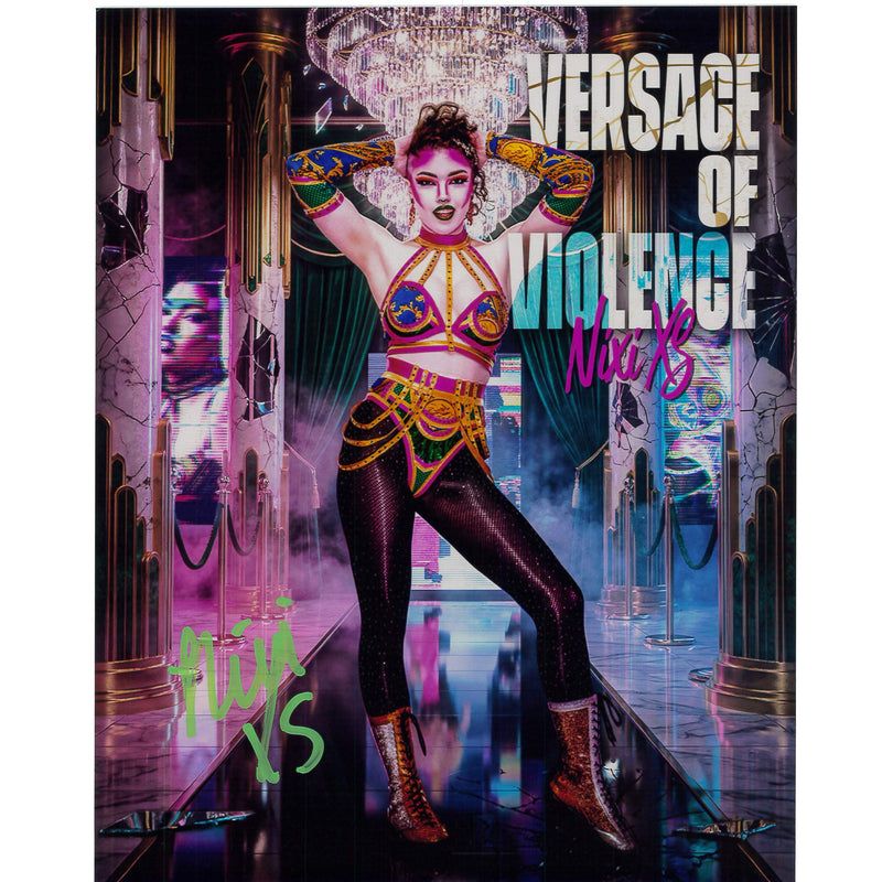 Nixi XS Metallic Edit 8x10 Promo - AUTOGRAPHED
