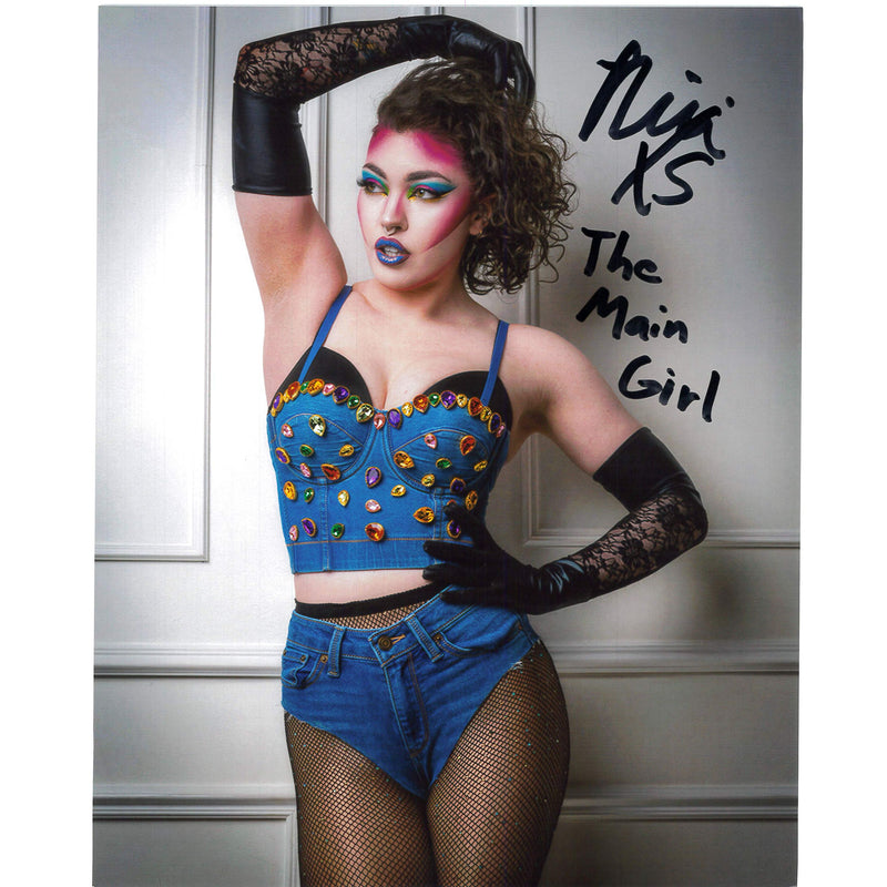 Nixi XS Denim and Jewels 8x10 Promo - AUTOGRAPHED