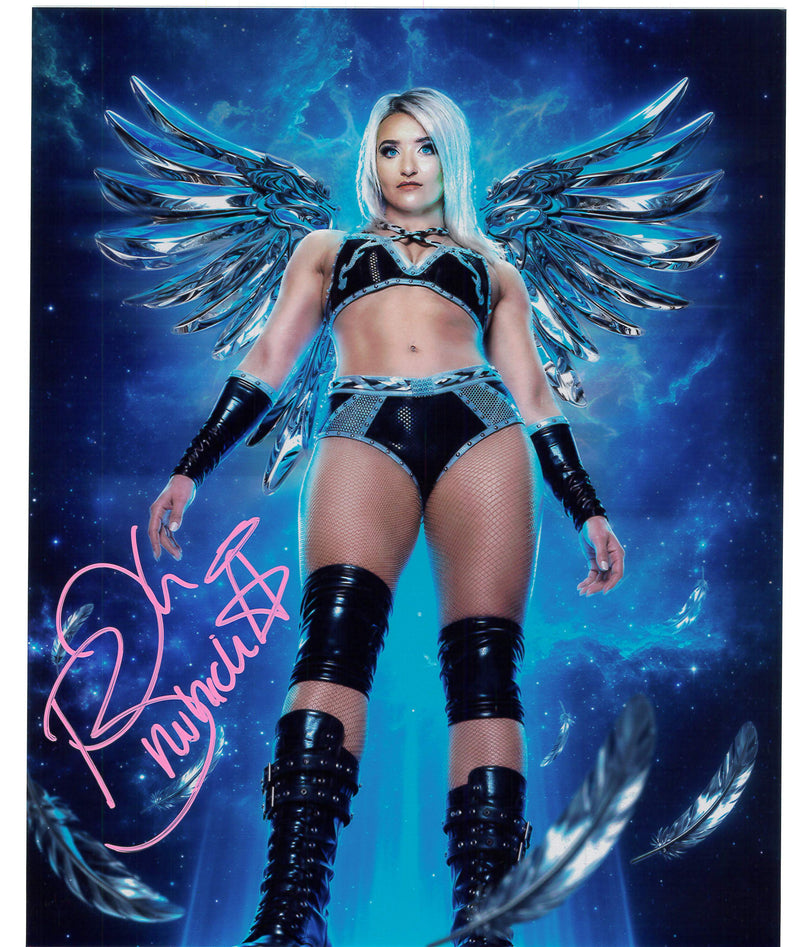 Xia Brookside Metallic Wings 8x10 Promo - AUTOGRAPHED