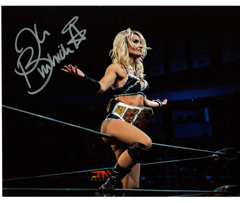 Xia Brookside On Ropes 8x10 Promo - AUTOGRAPHED