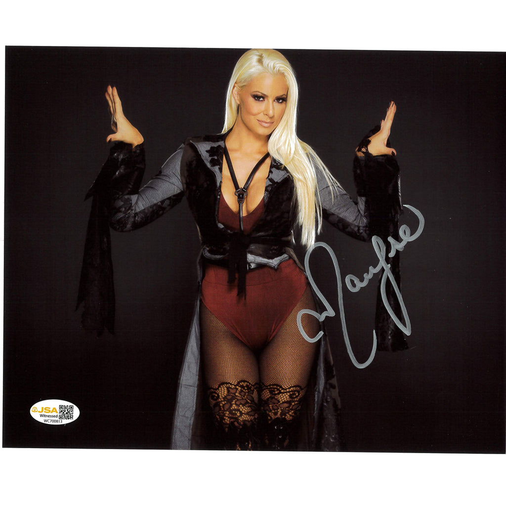 Maryse Black and Red 8x10 Promo or 11x14 Poster - JSA AUTOGRAPHED